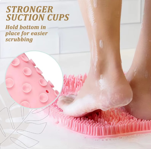 Bathroom Bath Silicone Massager Pad