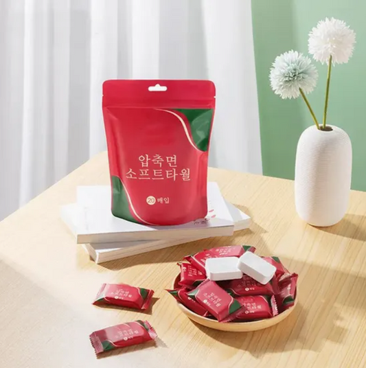 Compressed Candy Travel Towel