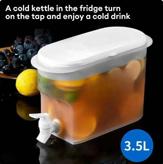 3.5L Cold Fridge Water Container With Tap