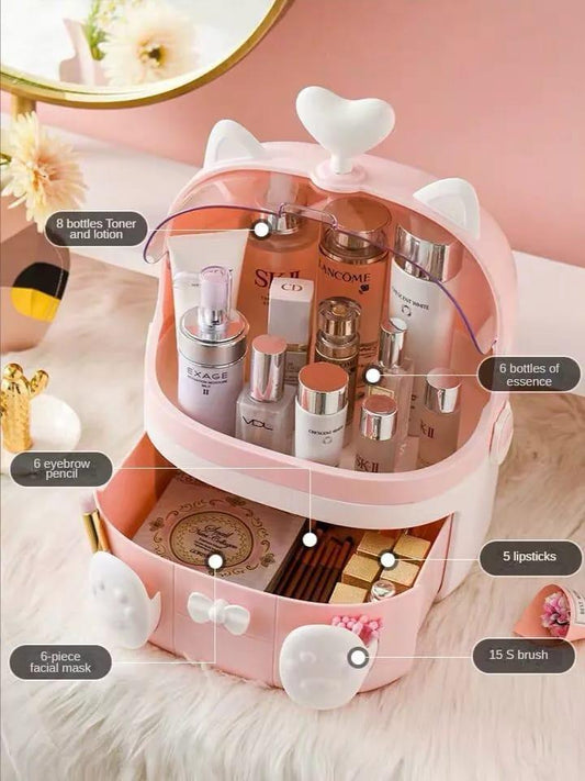 Cat Paw Make-Up Storage Box