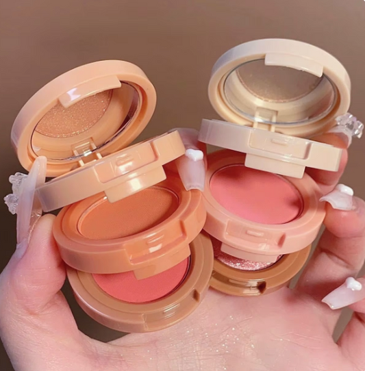 3 in 1 Matte Highlighter And Blush Palette